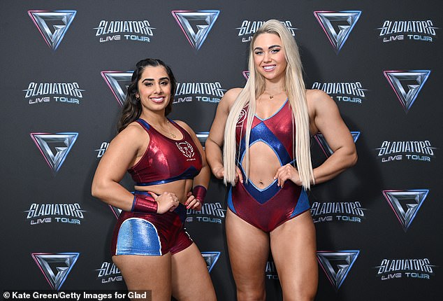 Diamond, whose real name is Livi Sheldon, reassured the crowd she was on the mend and led them in a tutorial of her 'shine like a Diamond pose'