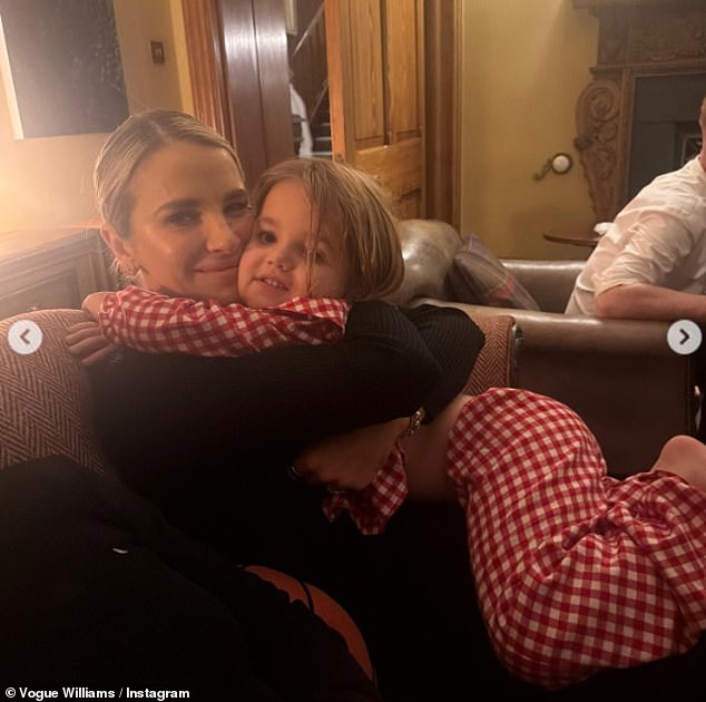 She wrote: 'A weekend with the girls in one of the most beautiful places on earth. You know you¿ve had a brilliant time when you feel sad leaving'