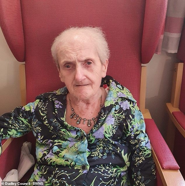 Graham Walker, 74, his wife Lyn, 71, and ex-manager Jamiel Slaney-Summers, 65, plotted to scam frail 85-year-old Rita Barnsley (pictured)