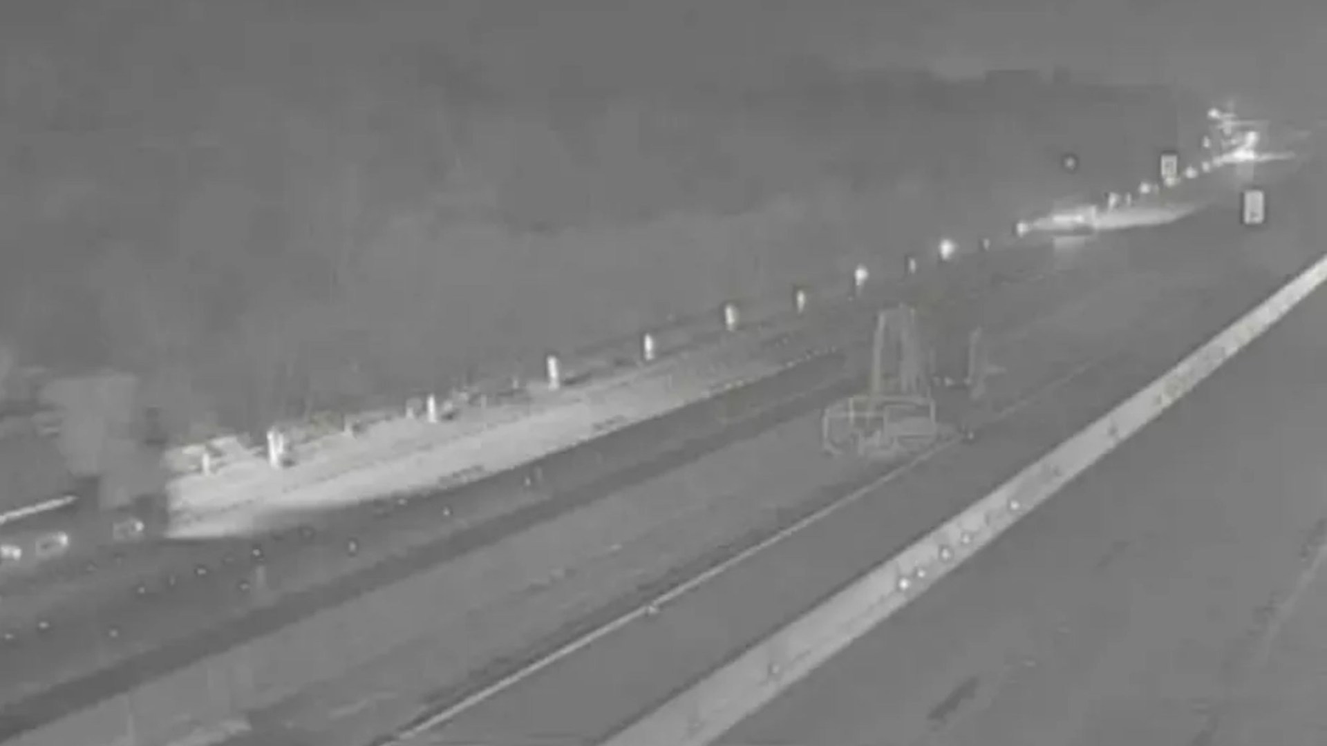 M5 closed in one direction due to resurfacing works causing commuter chaos with nine-mile diversion in place