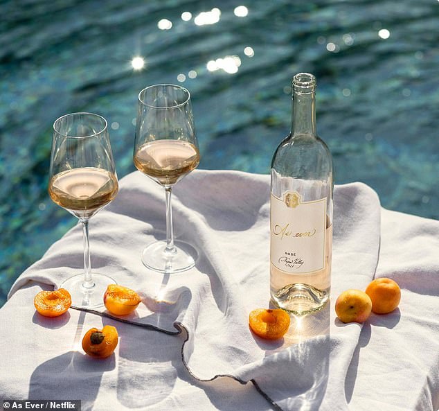 Meghan launched her new Napa Valley rosé wine in June as part of her As Ever brand