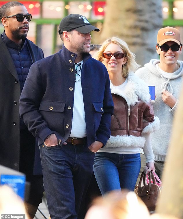 She has in recent times also been spending time with Scooter Braun