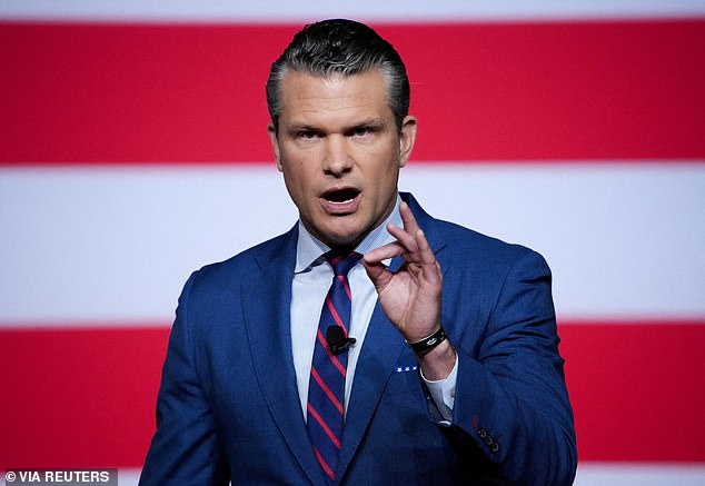 Hegseth announced the latest military operation via social media on Monday morning