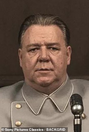 'I was [277 pounds] when I finished Nuremberg. I'm [222] right now,' he shared. He's seen in Nuremberg