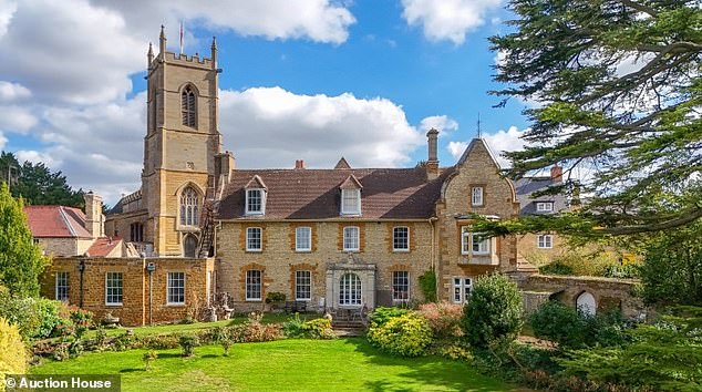 Grand: A six-bedroom Grade II-listed house owned by the same family for hundreds of years is going under the hammer