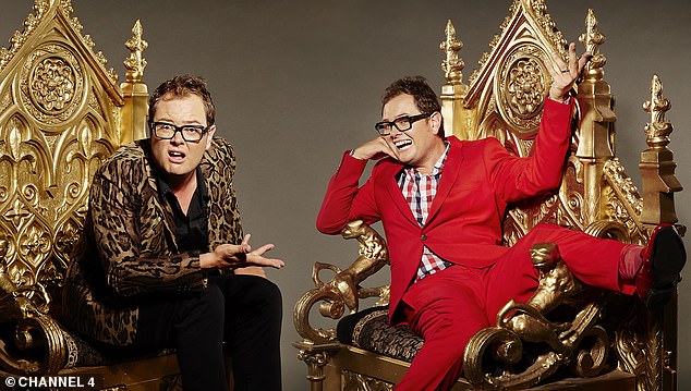 Chatty Man, which aired on Channel 4 2009-2017 (pictured 2010) could now be making a return as bosses hope to capitalise off his Traitors success, after 12 million tuned into the finale