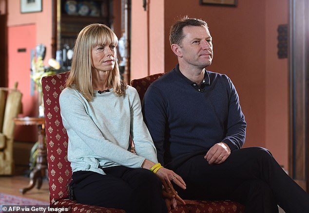 Kate and Gerry McCann (pictured) both gave evidence from behind a screen at the trial