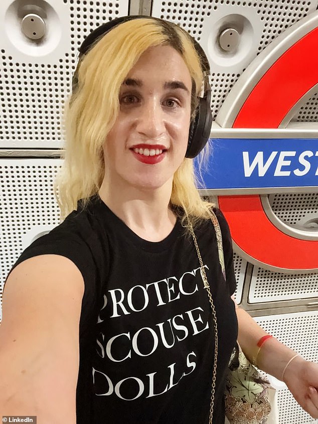 Taylor (pictured) bombarded Tina Rashid with unwanted emails, and even turned up at her workplace several times claiming she had booked an appointment