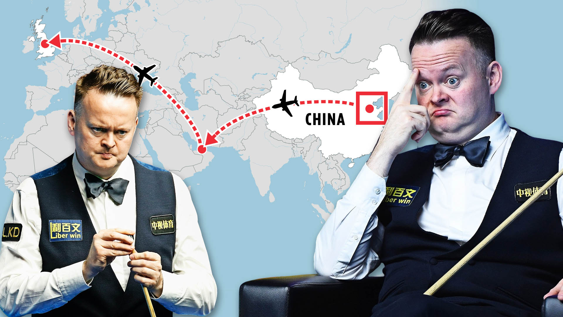Shaun Murphy rages after being told Champion of Champions slot in MID-AIR during 36-hour nightmare journey from China