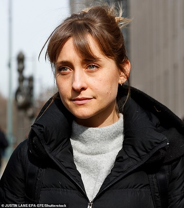 Mack pictured leaving a federal court in February 2019 in NYC