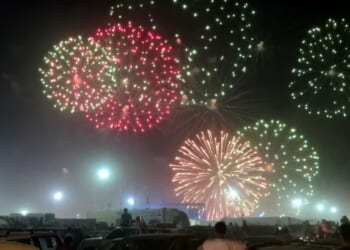 Boy, 15, arrested as girl, 4, fighting for her life after being hit by firework on Bonfire Night