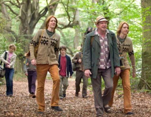 Stars of Harry Potter And The Goblet Of Fire are seen in Ashridge Estate