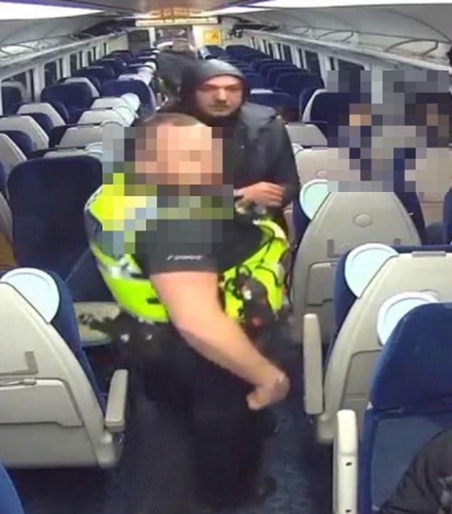 Patran also flashed at a woman on a train between Perth and Stirling on October 22, 2023