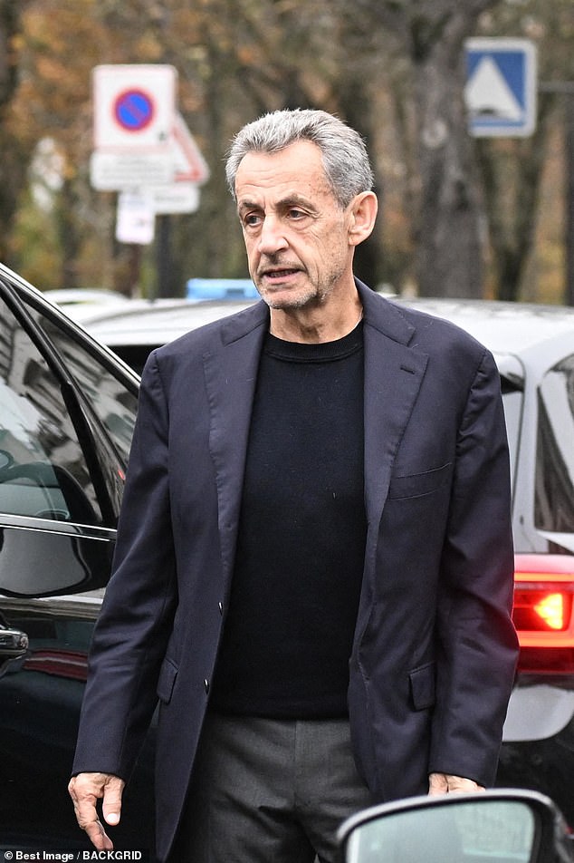 Nicolas Sarkozy and his wife Carla Bruni had lunch at Le Flandrin restaurant in Paris the day after the former president's release from prison