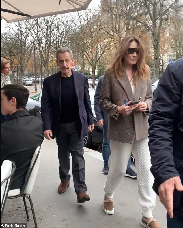 Sarkozy had reportedly declined his invite from President Emmanuel Macron to attend the Armistice Day ceremonies after spending three weeks behind bars