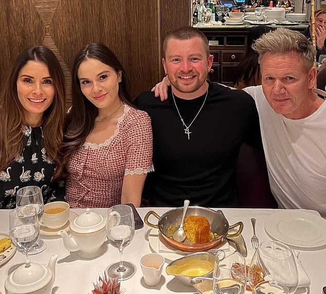 Adam is said to have been welcomed by the Ramsays with open arms and they are 'incredibly grateful' to him for bringing joy into Holly's life