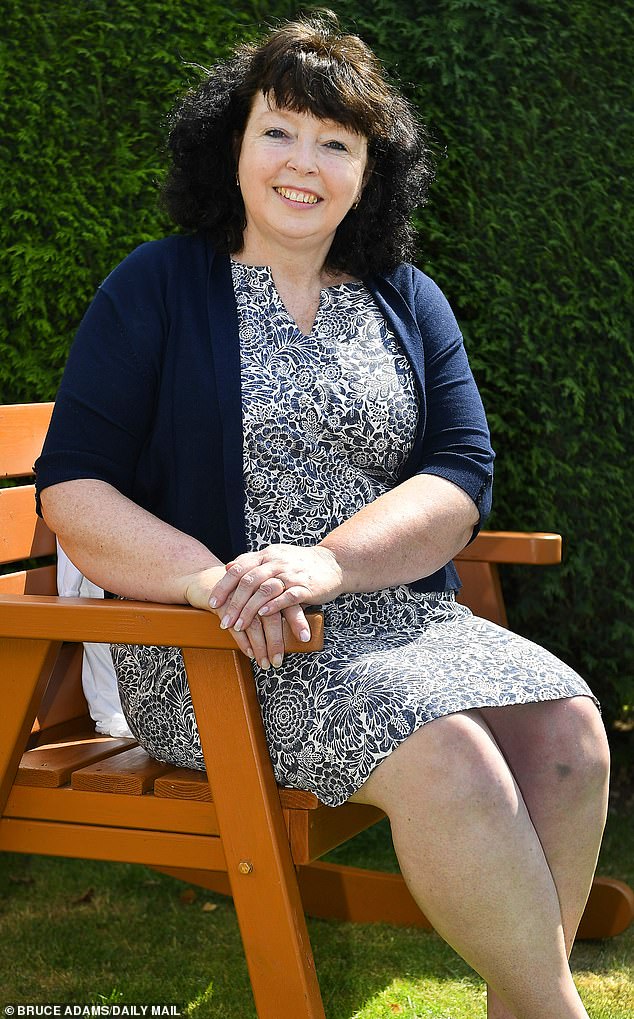 Caroline Peaty supported her son's successful swimming career but she has been blacklisted from the big day