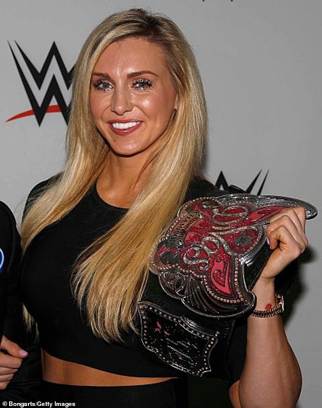 Flair is pictured in 2016 with a less glamorous style compared to her current appearance