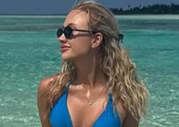 Tennis' newest power couple revealed as World No 51 lets slip relationship with co-star on Maldives holiday