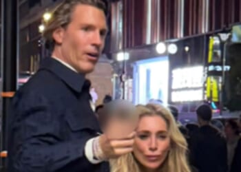 Woman who tried to be Trump's press secretary and finance boyfriend wanted by police after ‘racist attack’