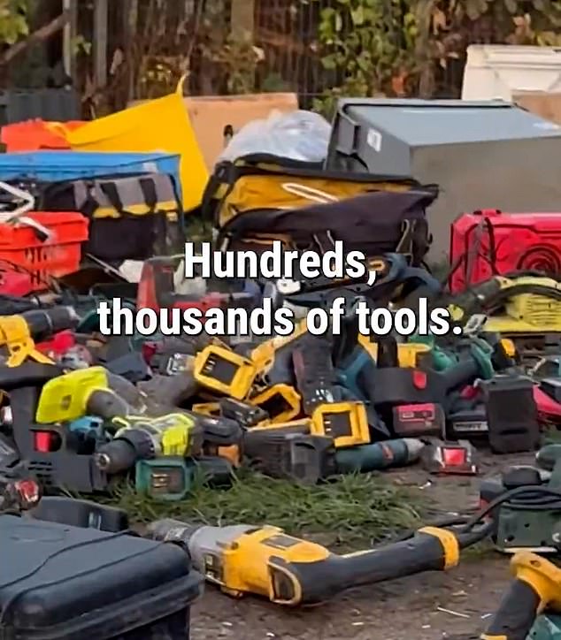 Tensions quickly boiled over when Jenrick began asking stallholders how they could be sure their goods weren't stolen