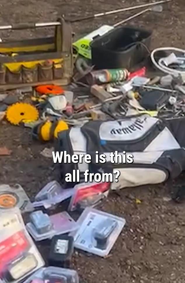 Several sellers in the footage can be seen becoming aggressive, swearing at him and demanding he leave the site