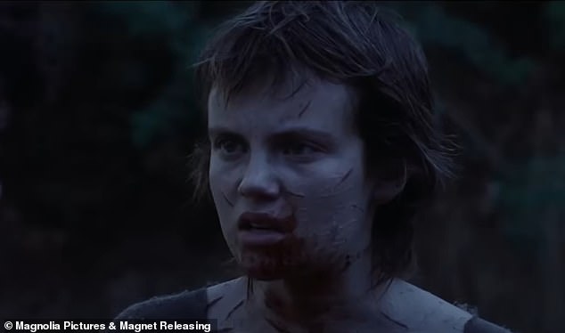 But even negative reviews tended to praise the performance of Isla Johnston (pictured) as The Stranger, who is later revealed to be Satan