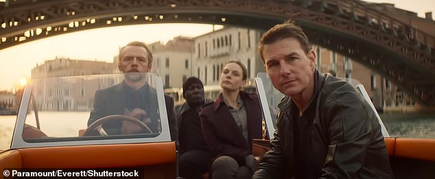 The jury is out from critics on Running Man, with some hailing Glen Powell ' Tom Cruise 's successor' (pictured)