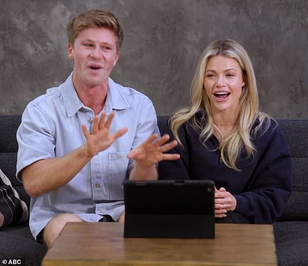 It was a fortuitous message, as Irwin, 21, and his professional dancer partner Witney Carson ended up tying for the top score of the night and securing their spot in the semifinals