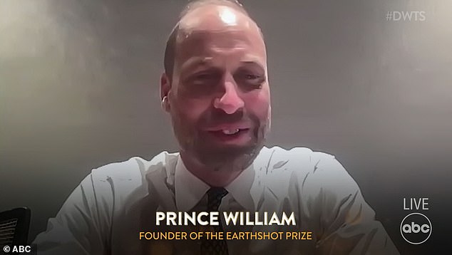 'We're missing you,' William told Robert, joking, 'Whilst your twinkle toes are going off elsewhere, I need you down here'