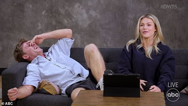 The Prince of Wales ribbed Robert by urging Witney to 'get him in as much glitter' as possible. He wished the two 'the best of luck' on the show after predicting that they had a 'seriously good chance of winning it'