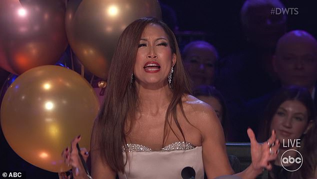 The judges were ecstatic, and Carrie Ann Inbaba said Robert had 'turned into a beautiful storyteller' with his 'heart open'