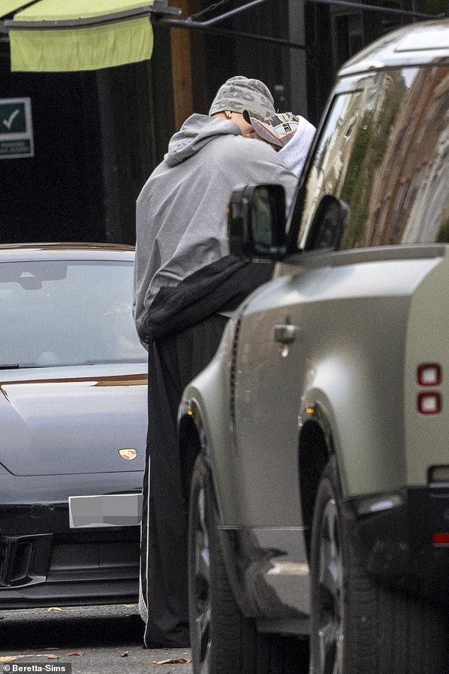 The son of David and Victoria, 23, looked loved-up with the his DJ girlfriend, 25, after confirming their relationship was back on last month after being spotted together in Paris