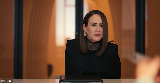 The multifaceted star has joined a powerhouse female line-up including Glenn Close, Sarah Paulson (pictured) and Teyana Taylor in Ryan Murphy's legal thriller