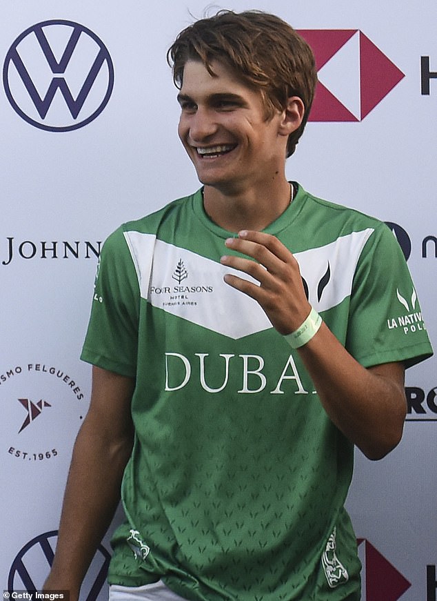 At 22, Camilo Castagnola is taking the polo world - and British society - by storm. Pictured in 2021