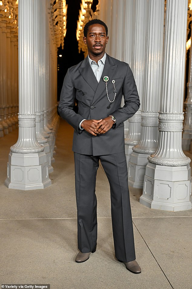 Damson Idris - pictured earlier this month - is widely regarded as one of the industry's most promising actors