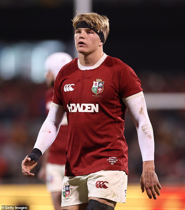 He is currently the youngest player in Andy Farrell's British and Irish squad and previously said they want to be 'the best Lions team ever'