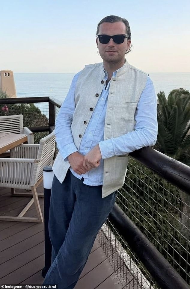 Lord Hugo Manners's parents are Duke of Rutland and Emma Manners, the Duchess of Rutland, and he is the youngest of five siblings