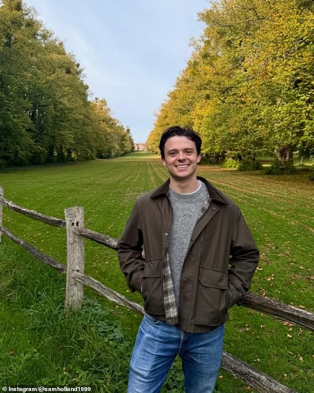 Spiderman actor Tom Holland's younger brother has made Tatler's It Boys list. Sam, 26, is a budding chef, having released his own cookbook, Sam Holland¿s Kitchen Kickstart