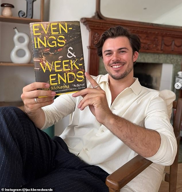 Bookworm Jack Edwards, who graduated in English Literature from Durham University, calls himself the 'internet's resident librarian'