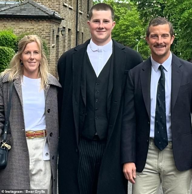 Marmaduke Grylls is the 19-year-old son of adventurer Bear Grylls and his wife of 24 years, Shara Grylls