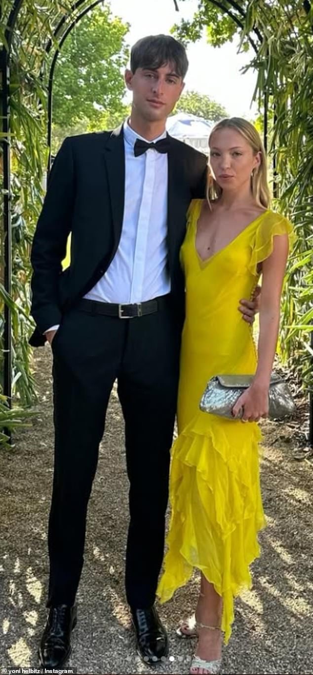 Yoni Helbitz, 23, works at the studio of British fashion designer Kim Jones and can often be seen relaxing with his girlfriend, model Lila Moss, daughter of the famous Kate Moss