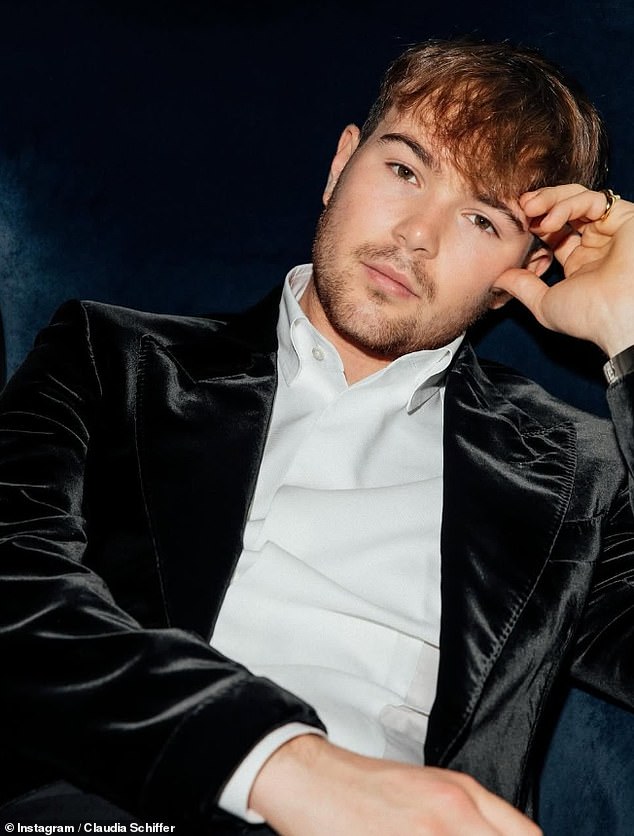 Casper Vaughn, son of Claudia Schiffer and Matthew Vaughn, lives a life outside of the spotlight, but it appears he has inherited his mother's good looks