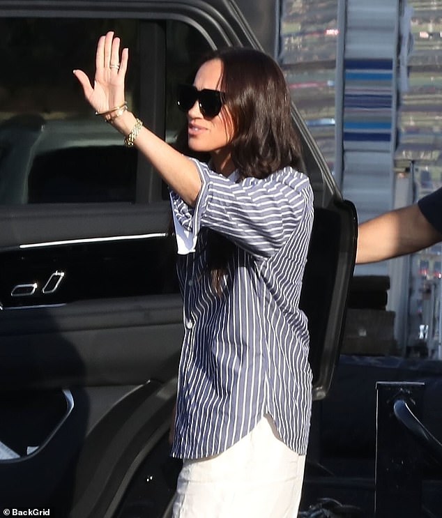 The watch is a staple piece in Meghan's wardrobe - but the Duchess recently swapped it out for a design that bears a striking resemblance to another of the late Princess of Wales's prized Cartier pieces