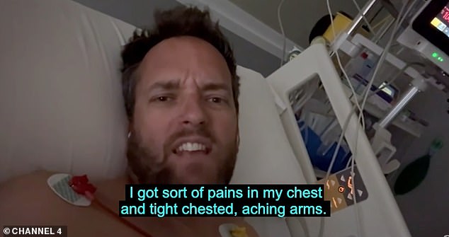 Jon later confirmed that he had suffered a heart attack while working on his Spanish property