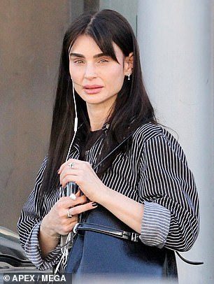 But she had other concerns during her latest outing