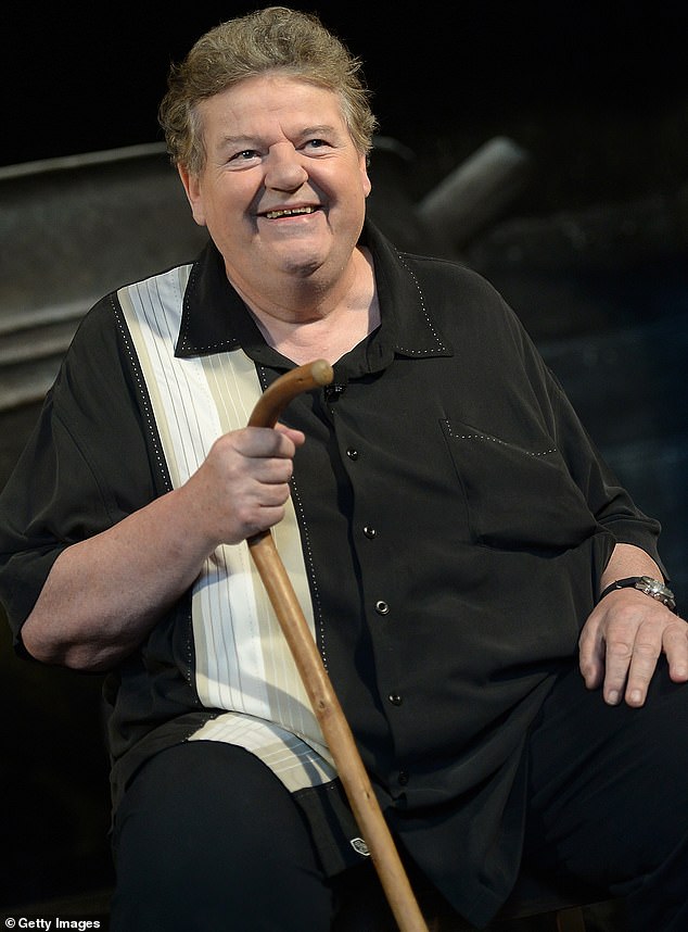 The late Robbie Coltrane - who played the beloved Hagrid in the movie franchise- bucked the trend and spoke out in support of JK before his death in 2022.