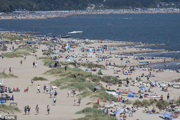 Sunseekers in Mudeford, Dorset, pictured, say the bar has changed from an upmarket enclosed restaurant to an open air 'festival' and a 'drinker's paradise'