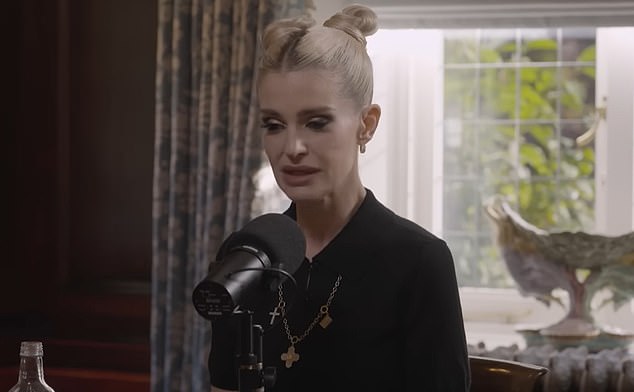 Kelly appeared on the podcast with her mother Sharon and brother Jack