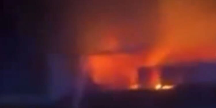 Firefighters battle blaze at Exeter City FC stadium